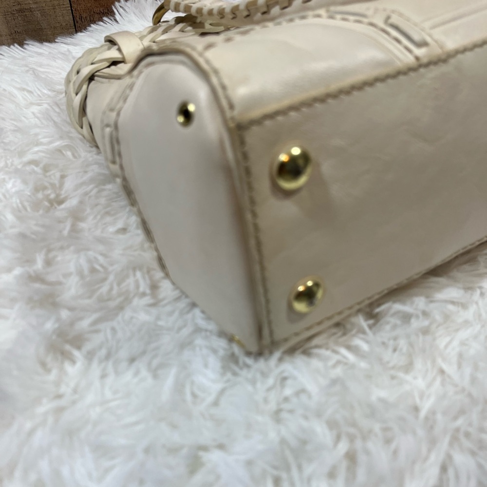 Coach Hampton Braid Ivory Tote - Picture 11 of 13